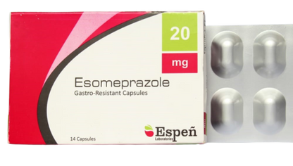 ESOMEPRAZOLE MG CP 20MG 14 DR
