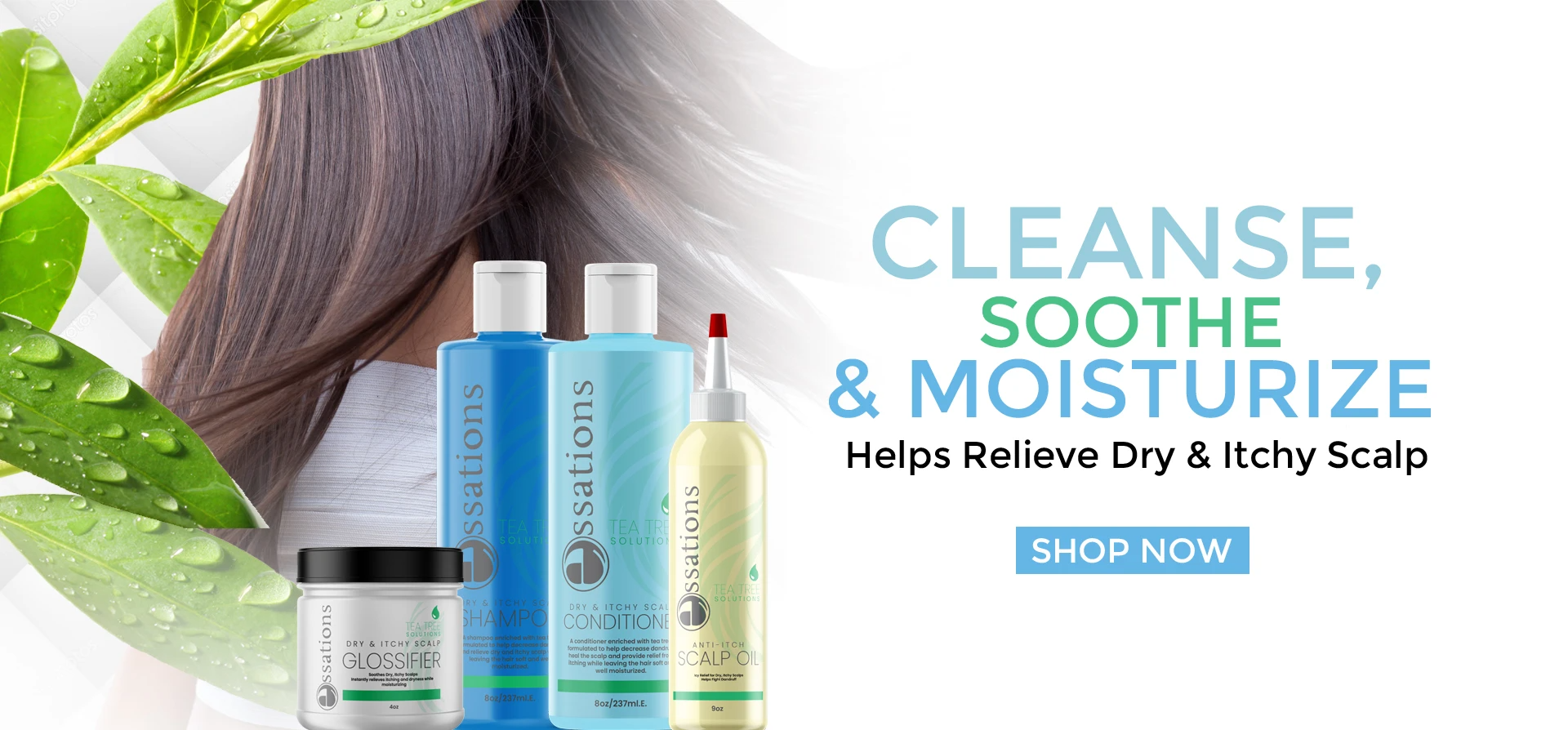 ESSATIONS T/TREE SCLP SHAMPOO8Z