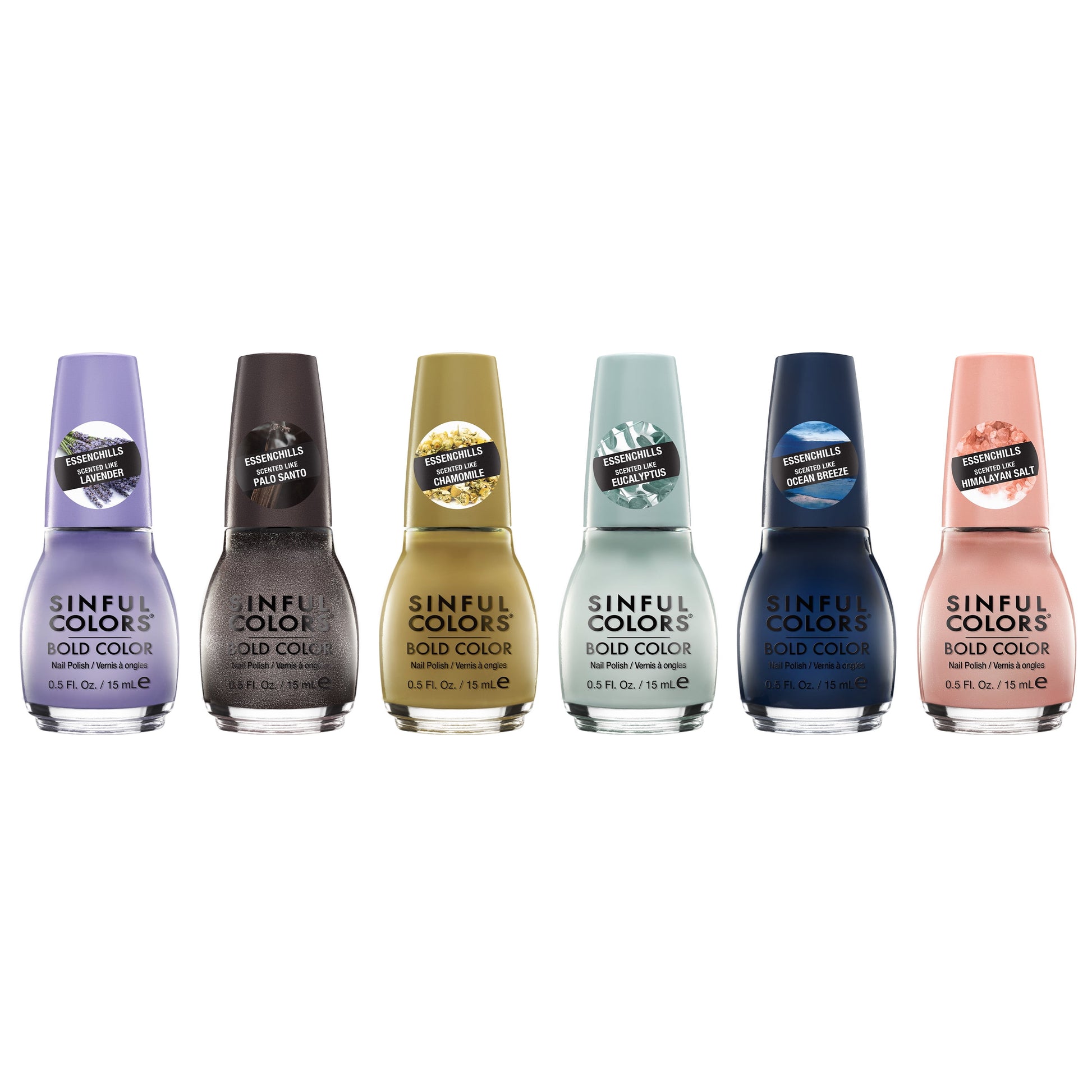 Sinful Colors Essenchills Nail Color Low-Key Lavender
