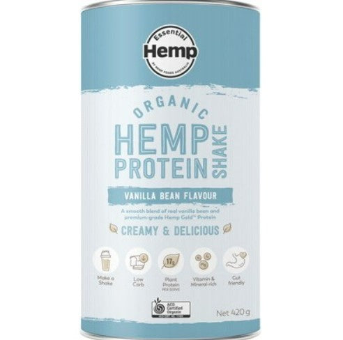 Organic Hemp Protein Shake Mix; Vanilla