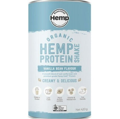 Organic Hemp Protein Shake Mix; Vanilla