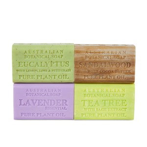 AUSTRALIAN BOTANICAL SOAP BAR SOAP,LAVENDER