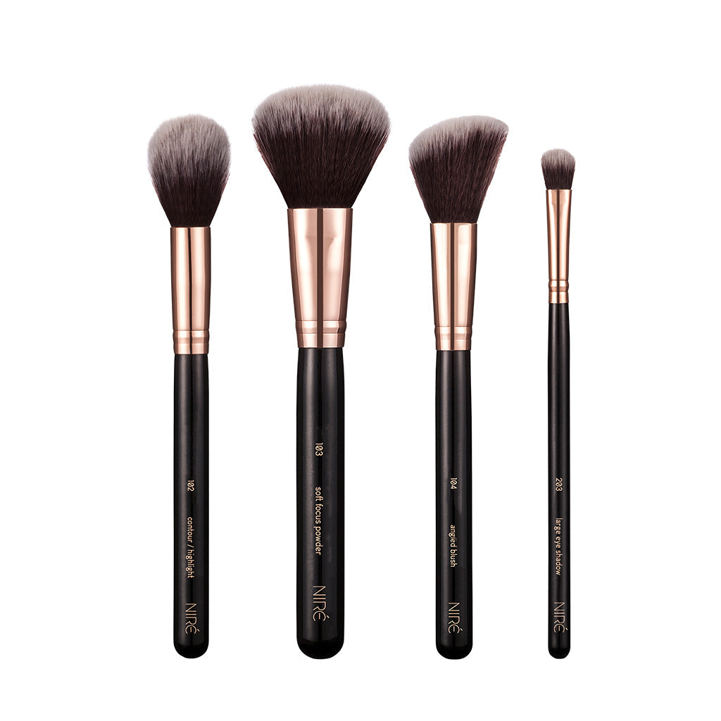 BRUSH SET FACE ESSENTIAL 3 PC