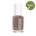 essie salon-quality nail polish, vegan, grayish brown, Crochet Away, 0.46 fl oz
