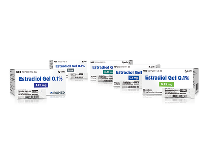 ESTRADIOL PK 0.1% 30X0.75GM GEL