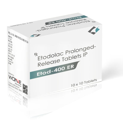 ETODOLAC TB 400MG 100 ER