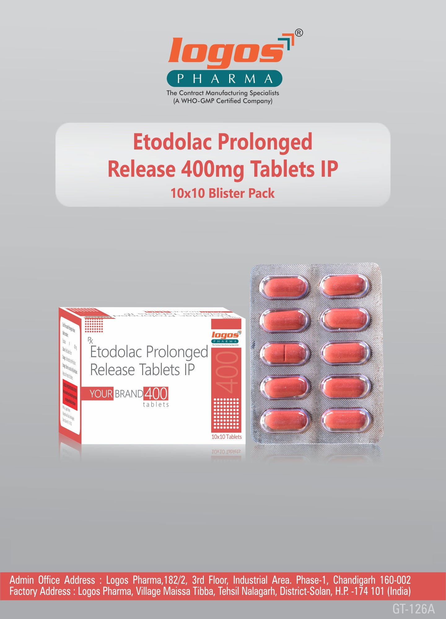 ETODOLAC TB 400MG 100 ER