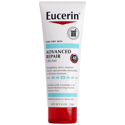 Eucerin Cream Advanced Repair 8oz Tube