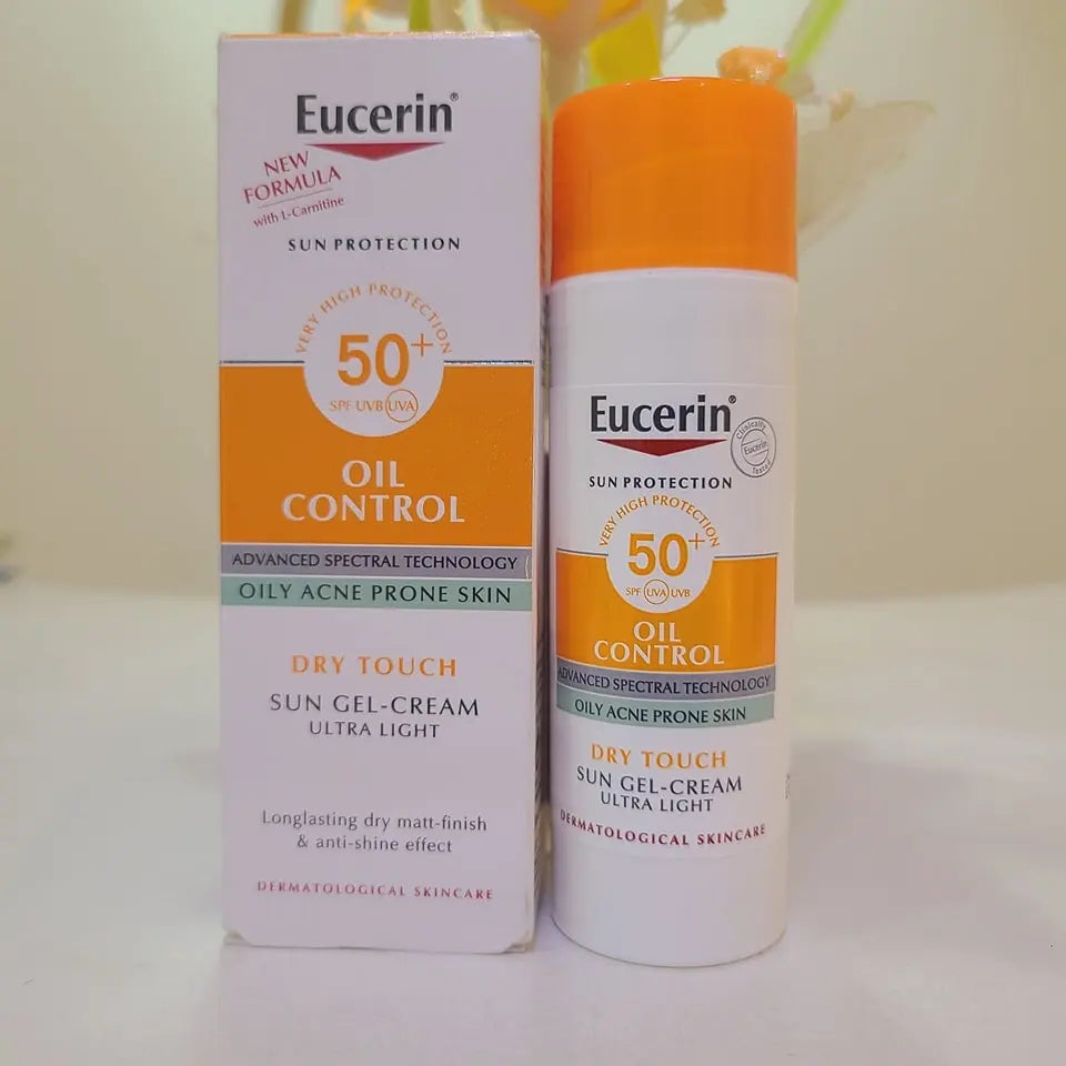 EUCERIN OIL CTL LT 75ML FCE SPF50