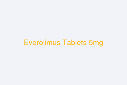EVEROLIMUS TB 5MG 30