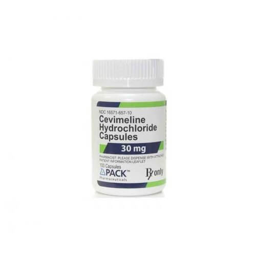 CEVIMELINE HCL CP 30MG 100