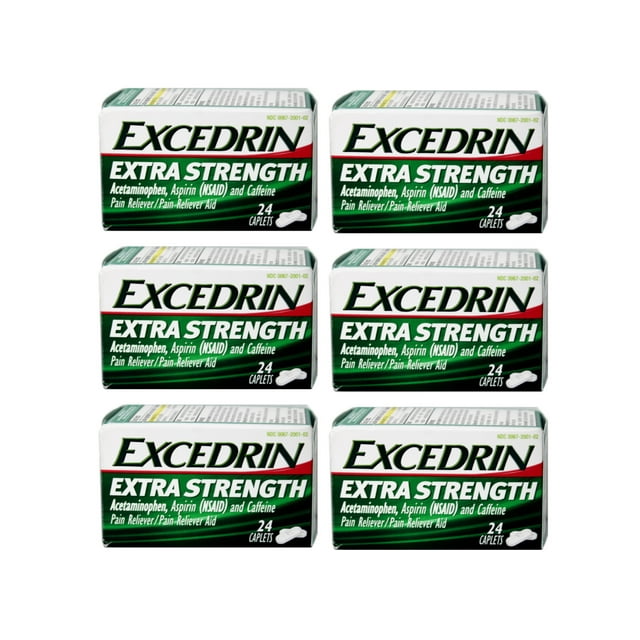 ADVIL EXCEDRIN DL MXD PAIN RLF 24PC F/S