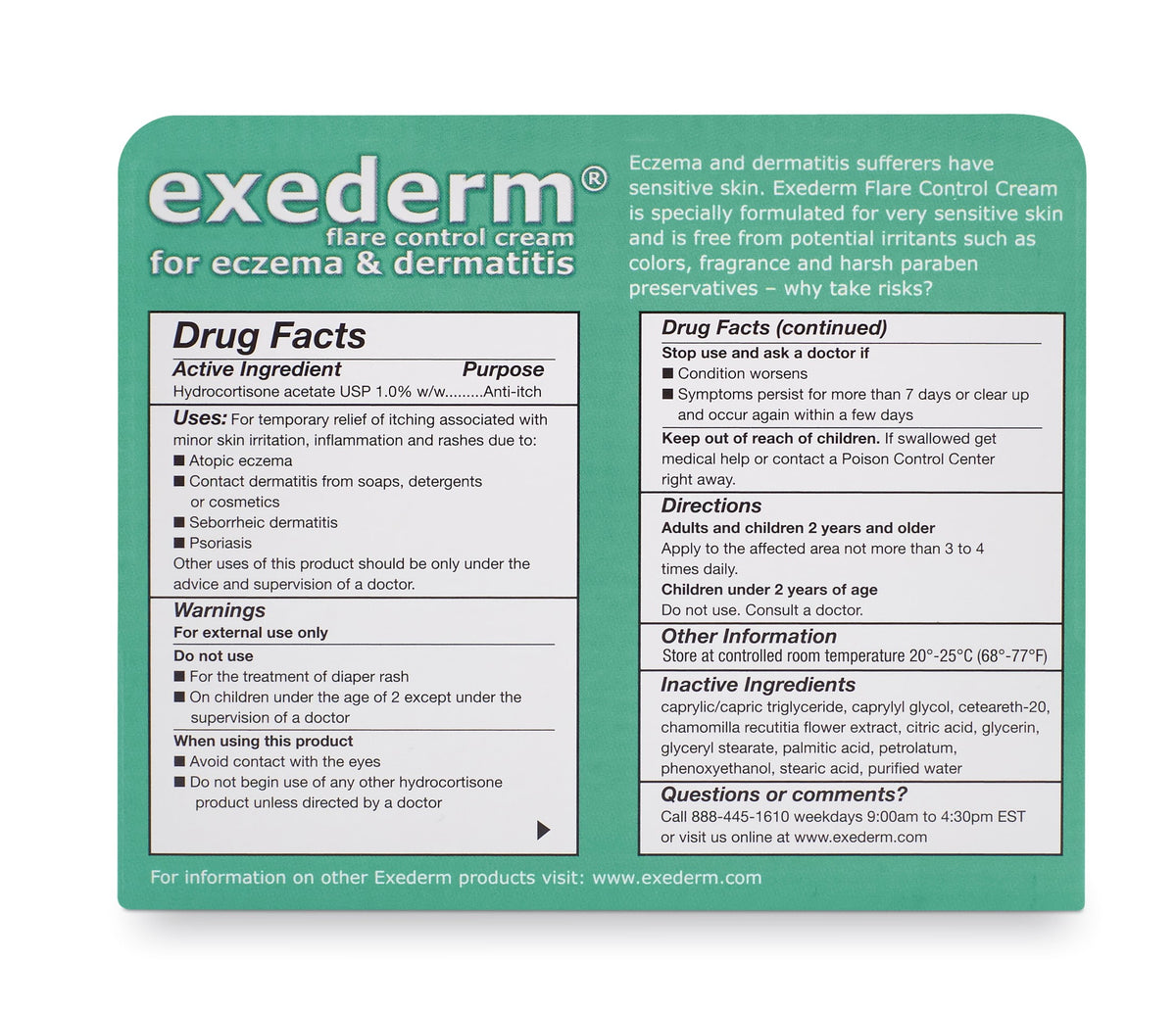 EXEDERM CR 1% 56GM
