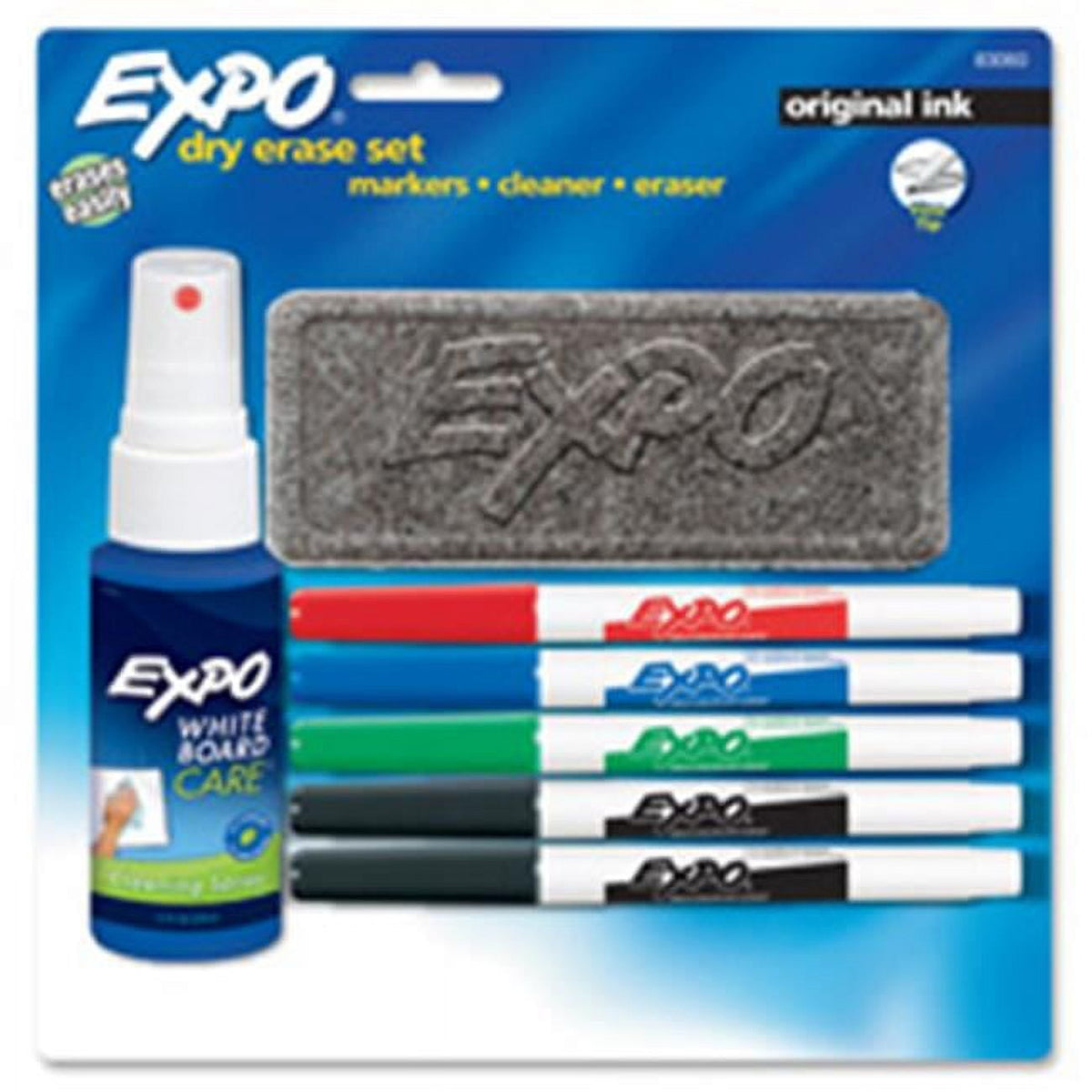 EXPO DRY ERASE 2IN1 ASST 4CT