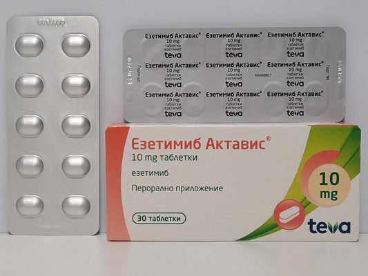 EZETIMIBE TB 10MG 30 CPLT