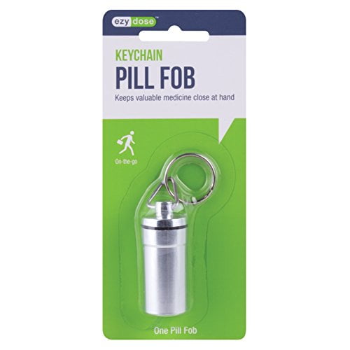 EZY DOSE COLORED PILL KEY FOB 12CT DS