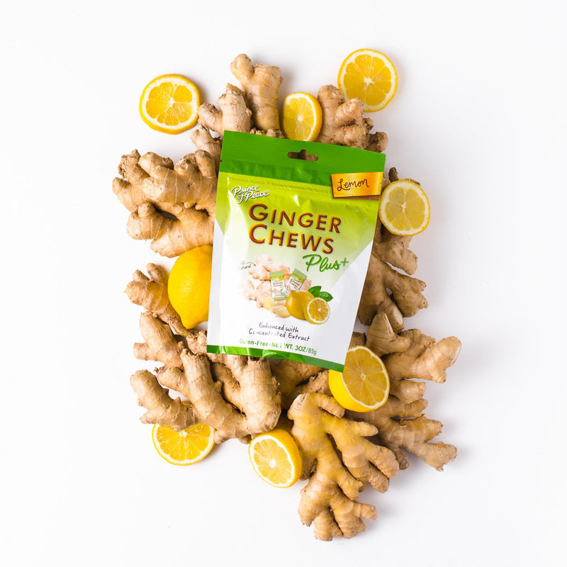GINGER PLUS+ LEMON CHW 3OZ