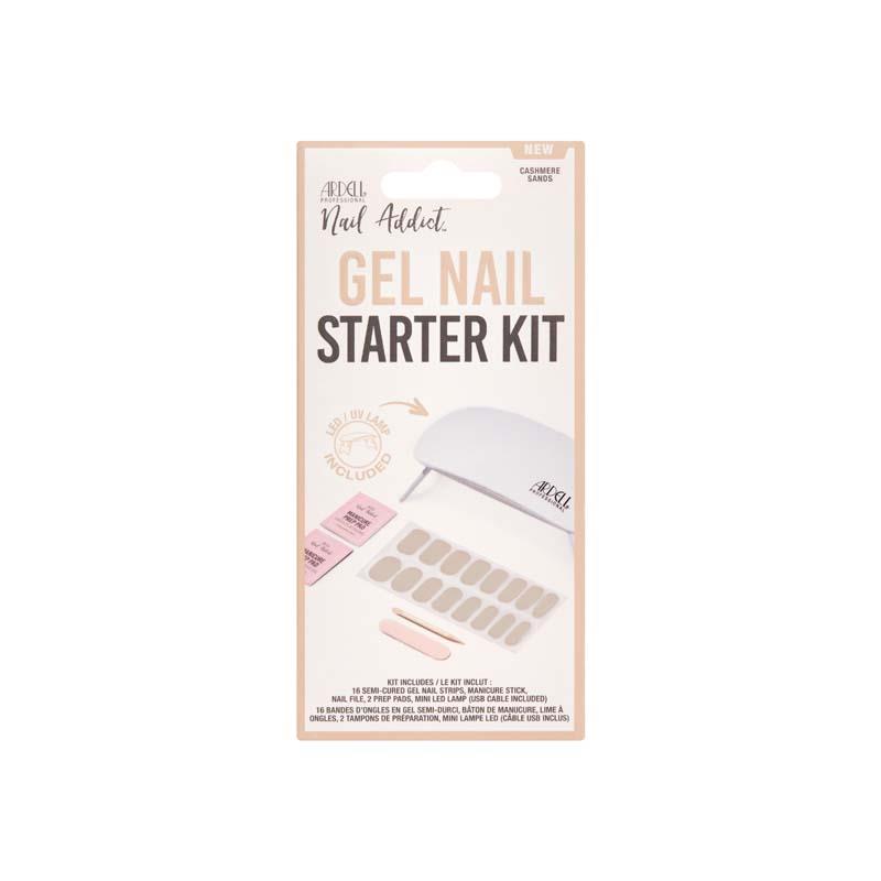 Ardell Nail Addict Gel Nail Starter Kit - Cashmere Sands