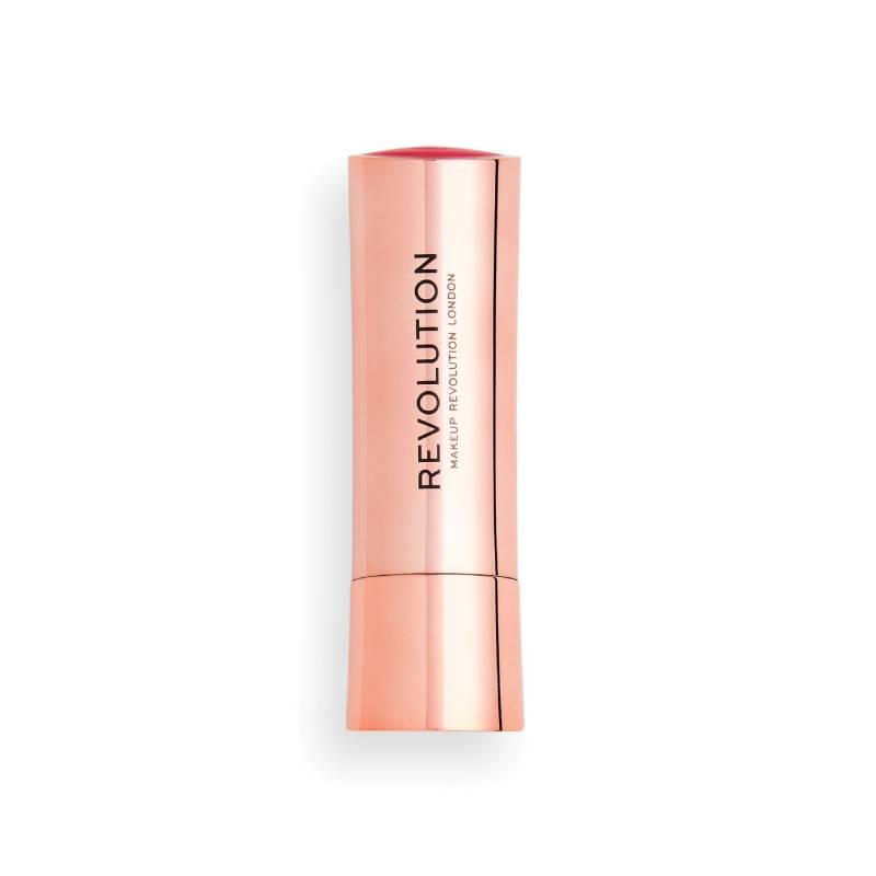 REVOLUTION Satin Kiss Lipstick - Cutie Pink, 0.12 oz