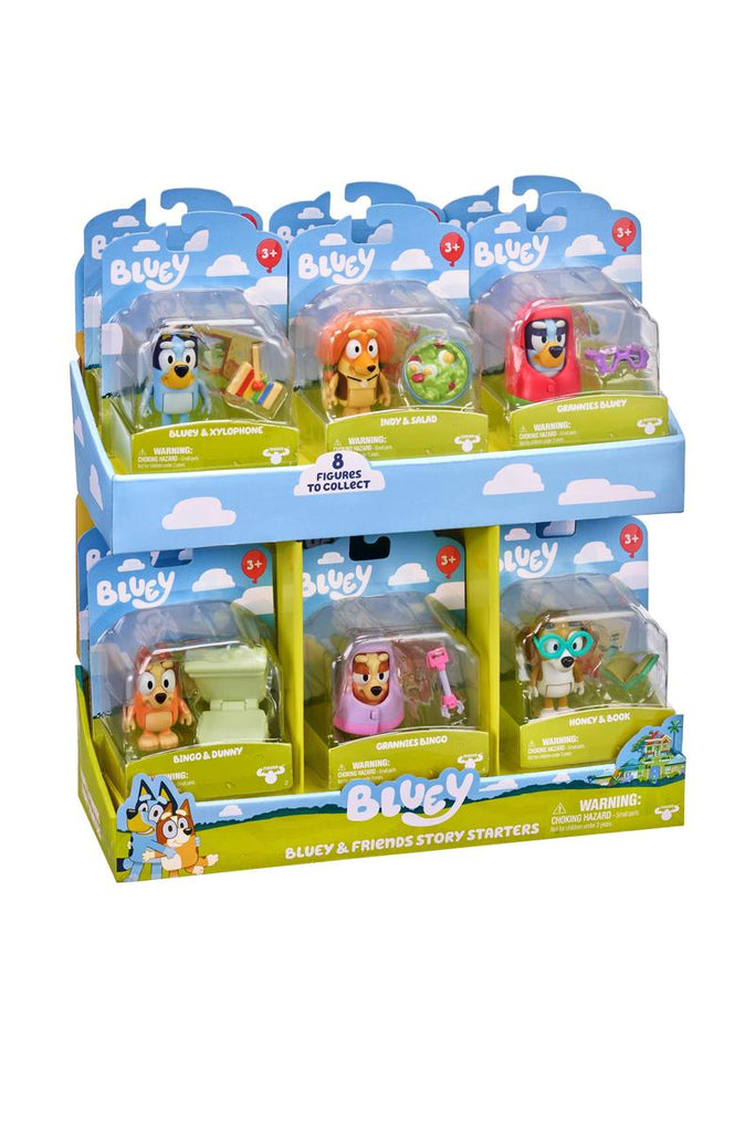 BLUEY STORY STARTER FIGURES PK