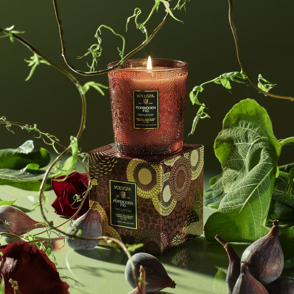 Voluspa Forbidden Fig 18oz Jar Candle