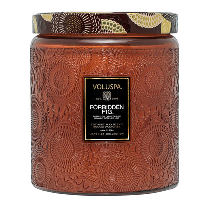 Voluspa Forbidden Fig 18oz Jar Candle