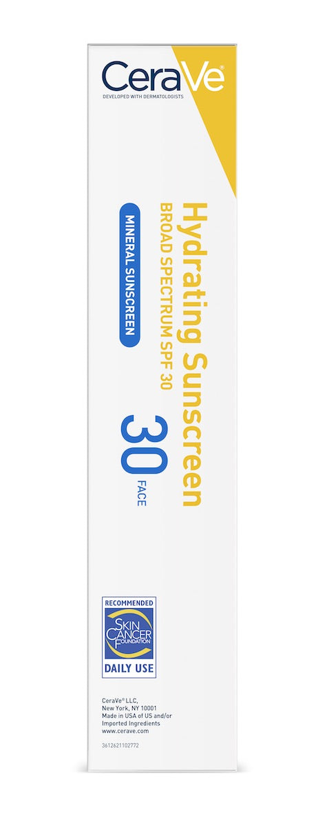 CERAVE FACE MINRL SNSCRN SPF30 LOT 1.7OZ