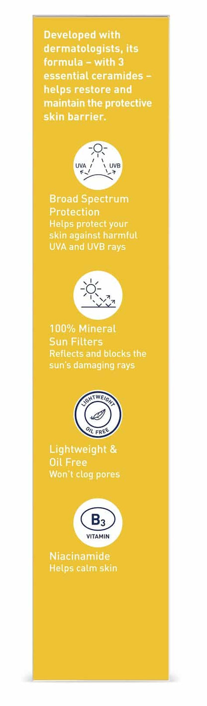 CERAVE FACE LT 7-9% 75ML SPF50