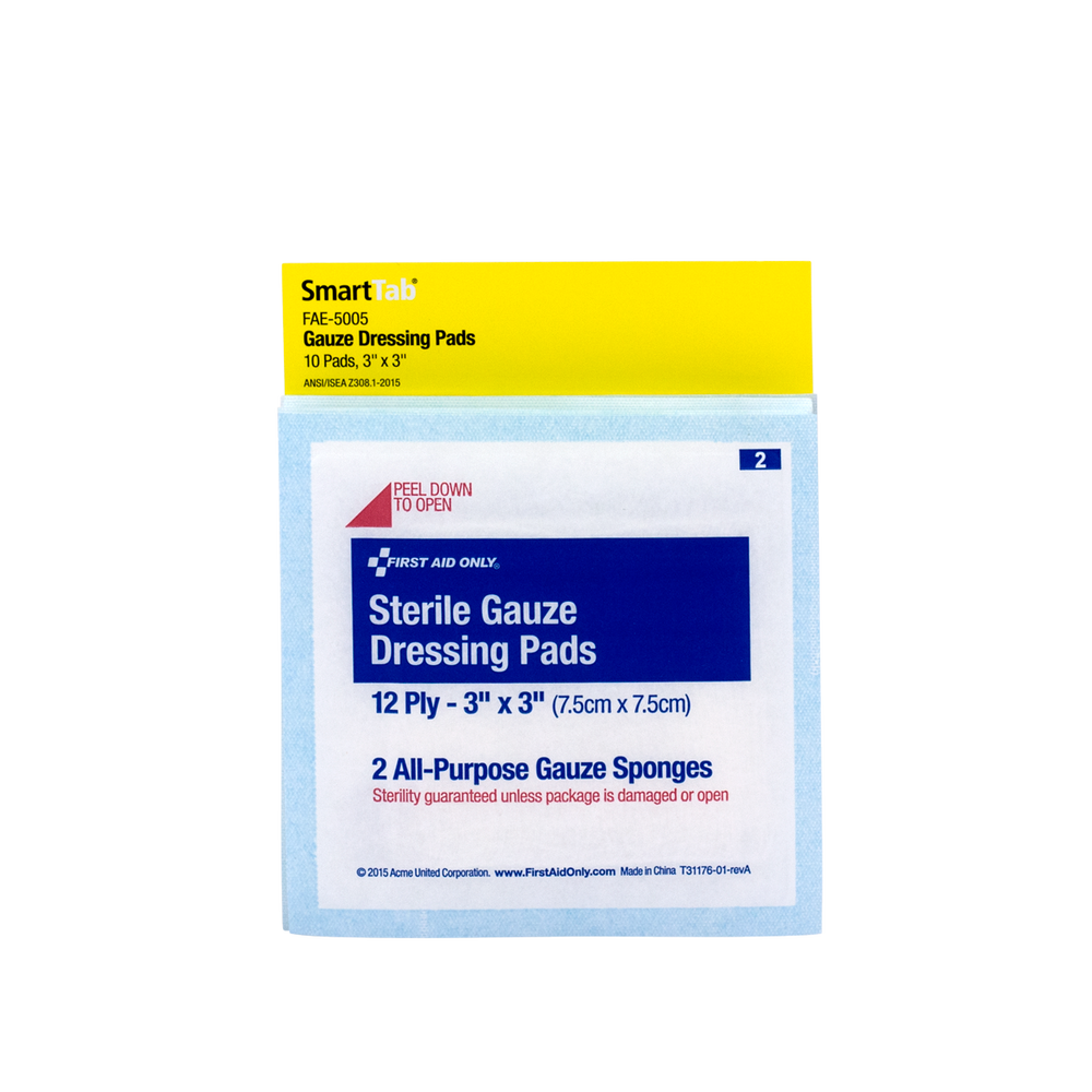 B/A GAUZE PADS DS 10 3X3N MD