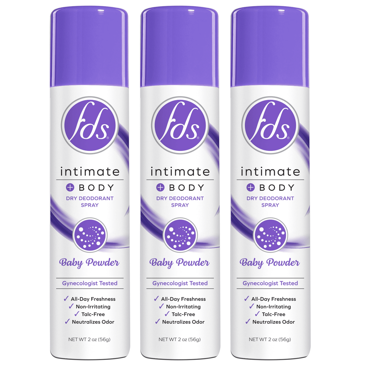 FDS SPRAY BABY POWDER      13OZ
