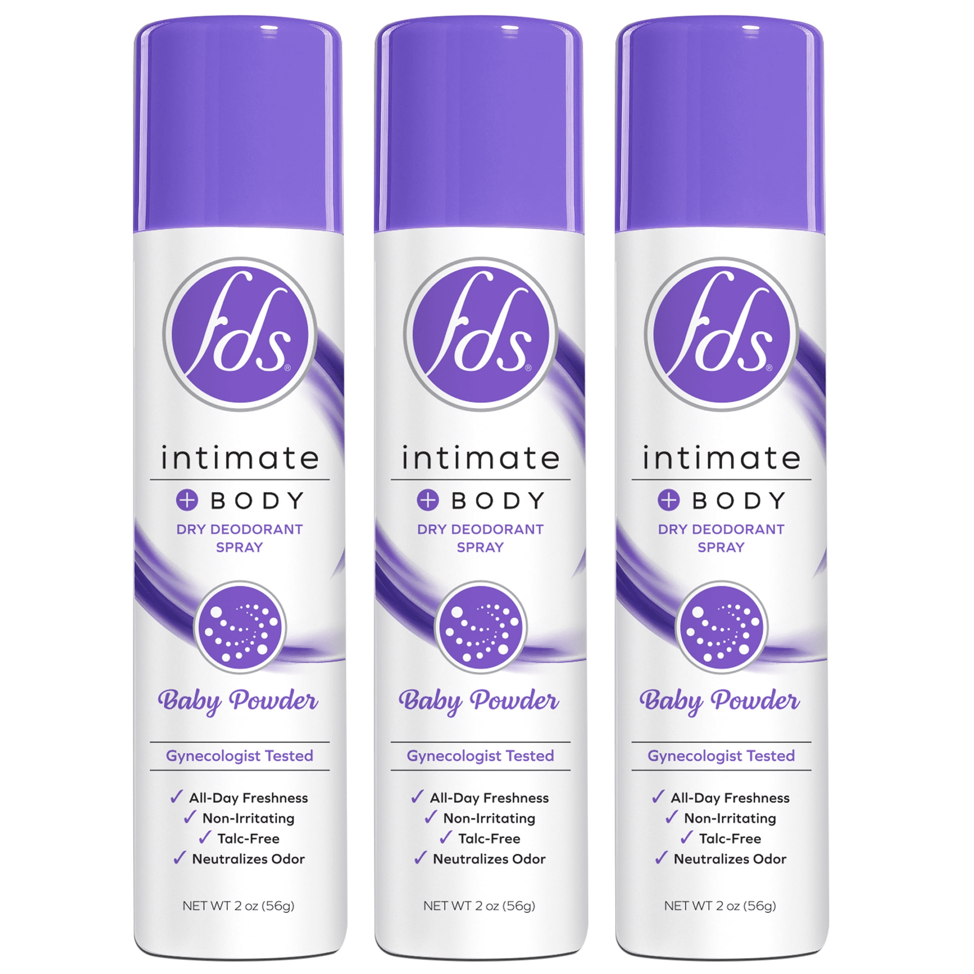 FDS SPRAY BABY POWDER      13OZ