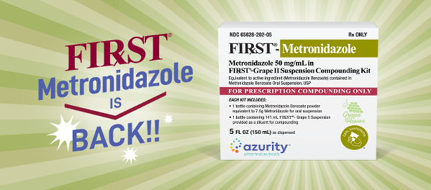 FIRST-METRONIDAZOLE 50 PT 150ML
