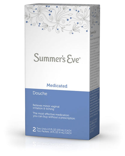 Summers Eve Douche Twin 4.5oz Medicated