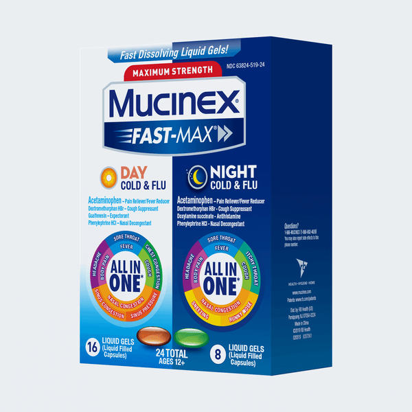 MUCINEX RAPID+CLEAR GC 24 LQGL
