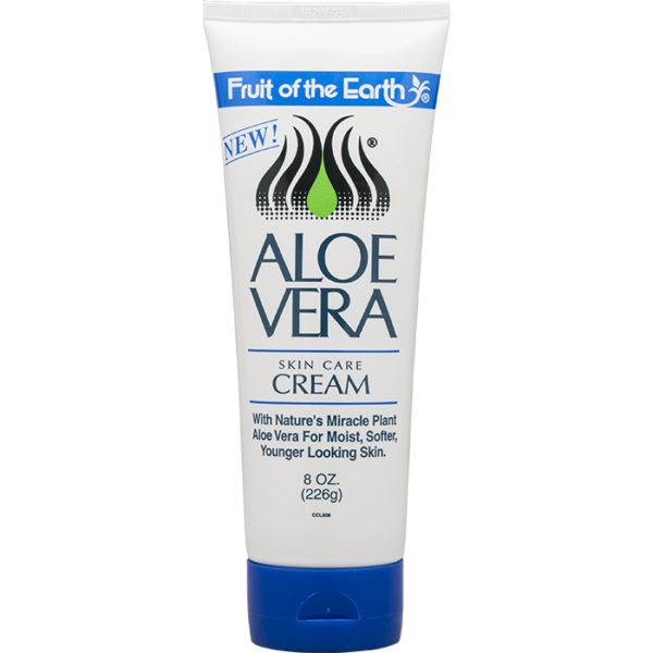 ALOE VERA CREAM 4OZ FRUIT EARTH