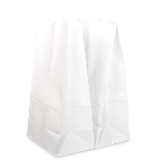 BAG PAPER AYP WHT 20LB 8X5.25X16 500