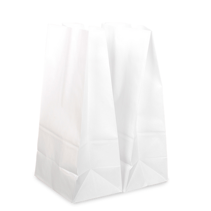 BAG PAPER AYP WHT 20LB 8X5.25X16 500