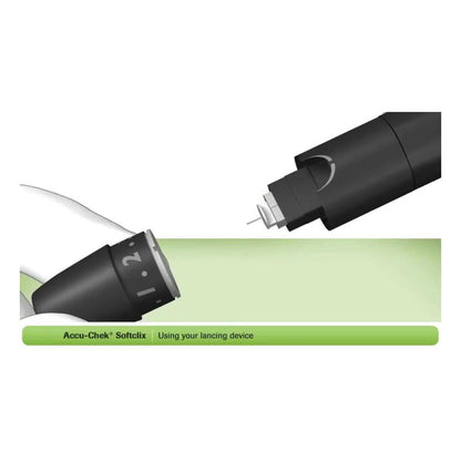 ACCU-CHEK SOFTCLIX LNC DEVICE BLACK KIT