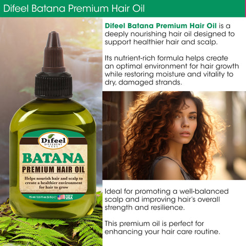 DIFEEL HAIR OIL BATANA    2.5OZ