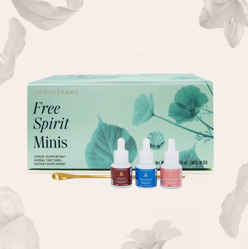 APOTHEKARY HERBAL DROPS,BLUE BURN