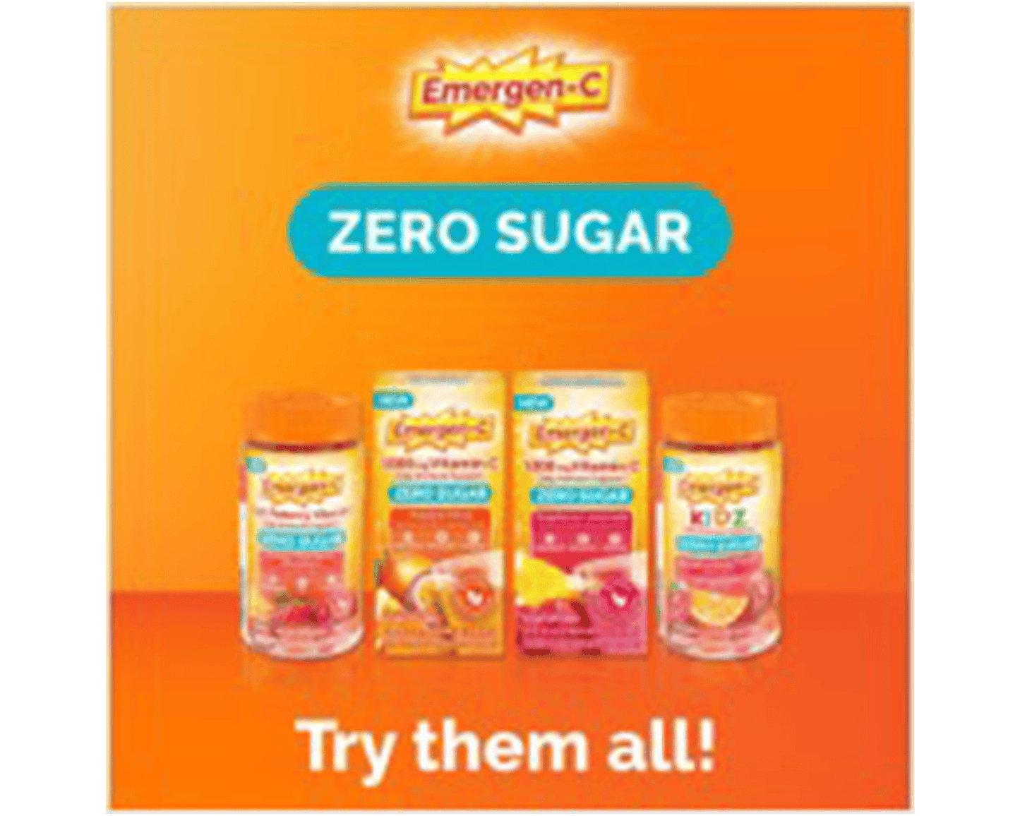 EMERGEN-C ZERO SUGAR TROP PWD 18X0.16OZ
