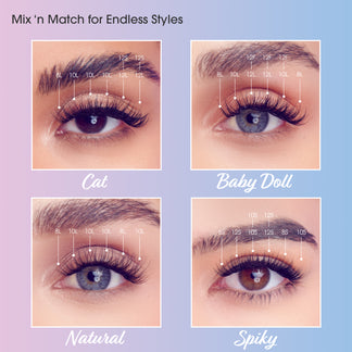 KISS FALSCARA Studio Lash Extension Starter Kit - Delicate