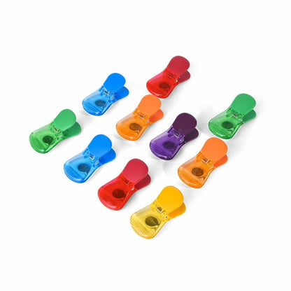 Farberware Professional All-Purpose Magnetic Bag Clips, Assorted Colors