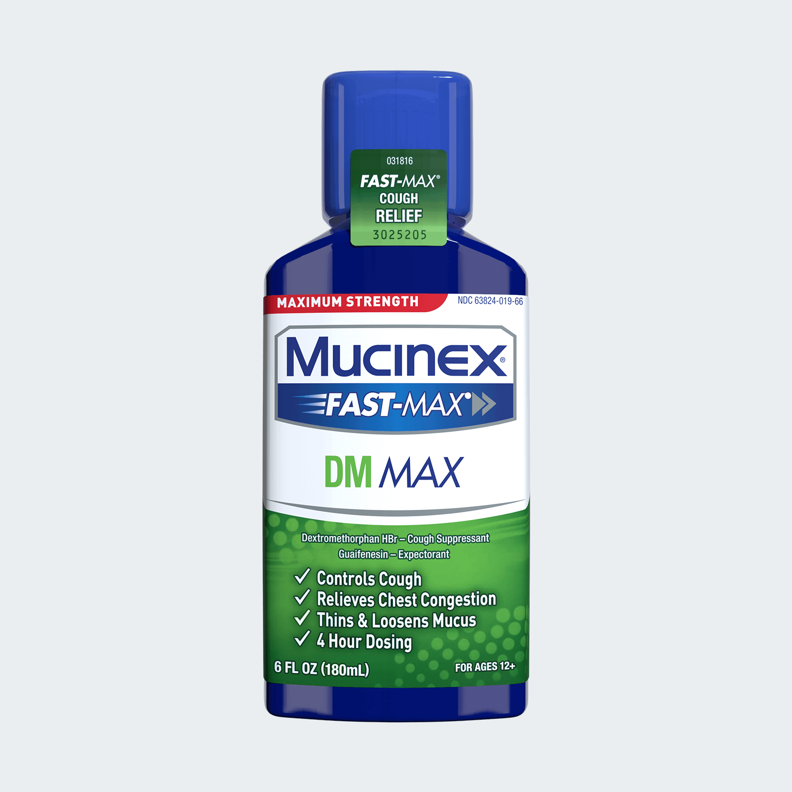MUCINEX FAST MAX SE CNGST HNYBRY LIQ 6OZ