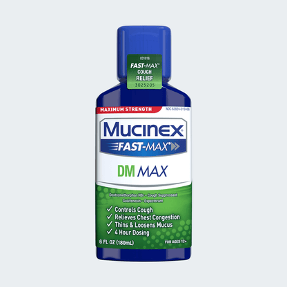MUCINEX FAST-MAX S/C/CH LQ 180ML