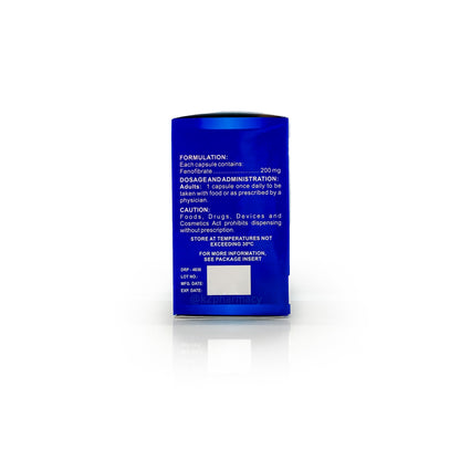 FENOFIBRATE CP 200MG 100 MICRON