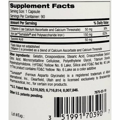 FERREX 150MG PLUS CAPSULE 90CT BRE