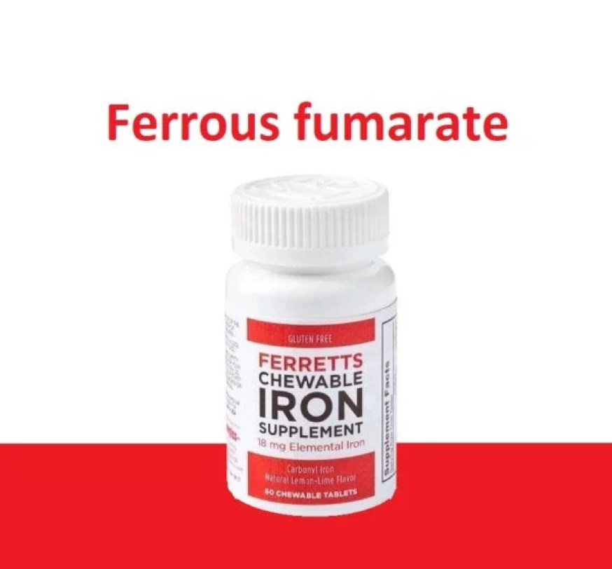 FERRETTS FERROUS FUMARATE 325MG TAB 60CT