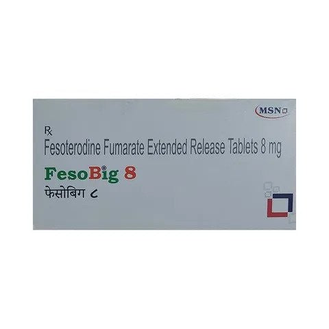 FESOTERODINE FUM TB 8MG 30 ER