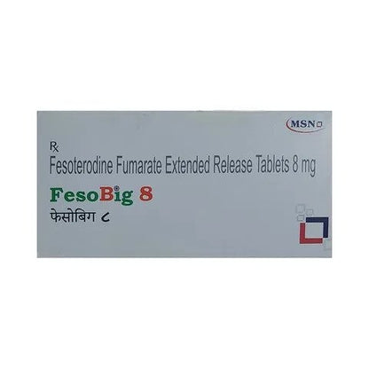 FESOTERODINE FUM TB 8MG 30 ER